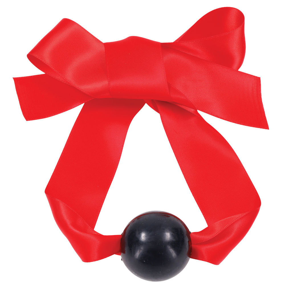 Sex & Mischief Amor Satin Ball Gag With Ribbon Drop > Bondage Gear > Gags and Bits