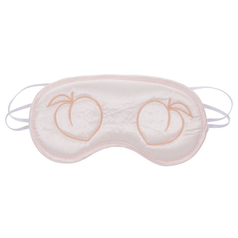 Sex and Mischief Peaches and Cream Blindfold Peach Eyemask Blindfold