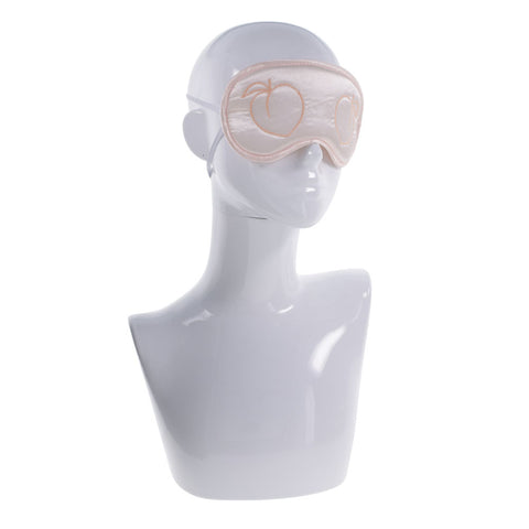 Sex and Mischief Peaches and Cream Blindfold Peach Eyemask Blindfold