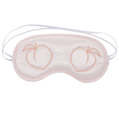 Sex and Mischief Peaches and Cream Blindfold Peach Eyemask Blindfold