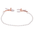 Sex and Mischief Peaches n CreaMe Pearl Nipple Clamps > Sex Toys > Nipple Clips