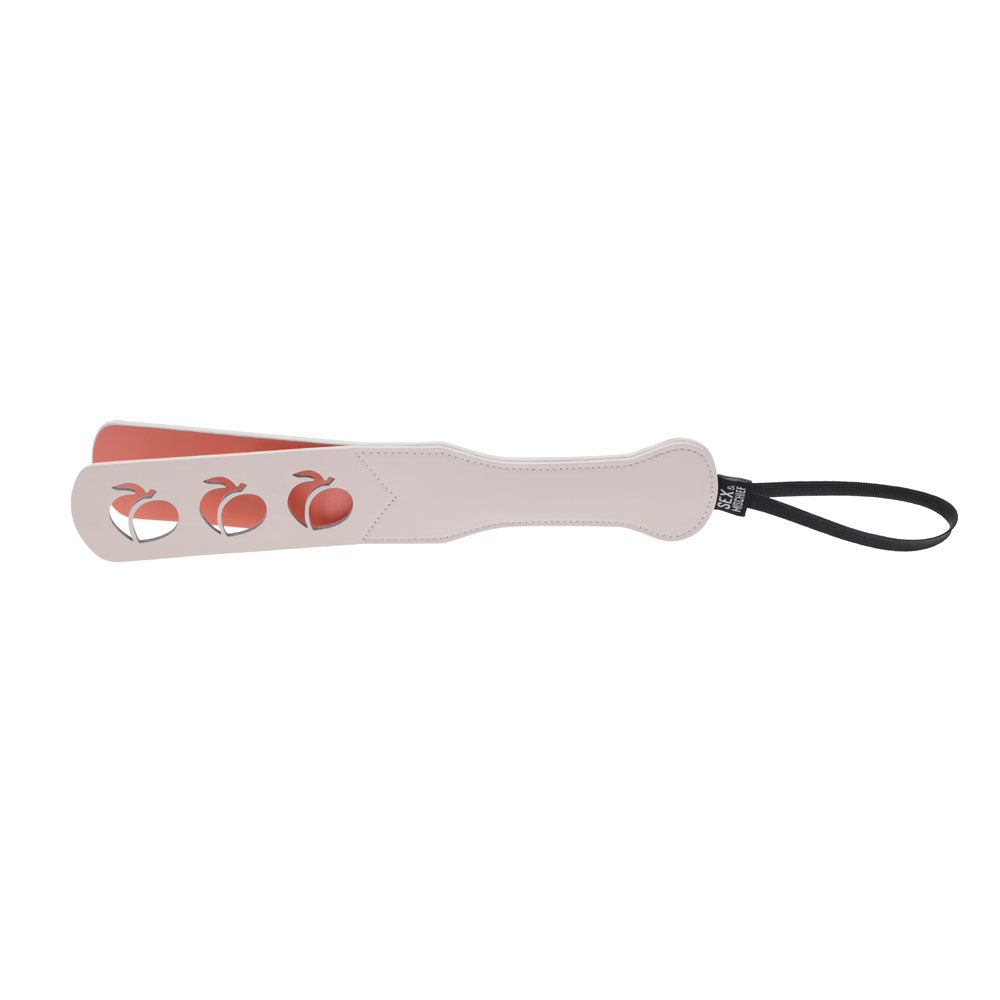 Sex & Mischief Peaches n CreaMe Impression Paddle 32cm Peach Paddle > Bondage Gear > Paddles