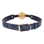 Sportsheets Cougar Ball Gag (Blue and Gold) – Luxury Ball Gag > Bondage Gear > Gags and Bits