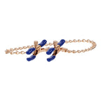 Sex & Mischief Cougar Chained Nipple Clamps (Gold) – Adjustable Tension Nipple Clamps > Sex Toys > Nipple Clamps