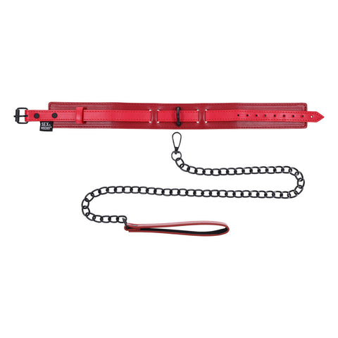 Sm Exs and Ohs Collar and Leash Neck Restraint > Bondage Gear > Collars