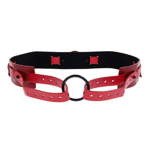 S&M Exs & Ohs Bound and Belted Adjustable Belt 31-42.5 Inches Rope