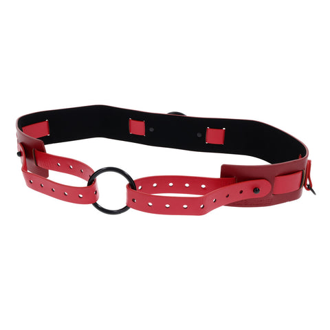 S&M Exs & Ohs Bound and Belted Adjustable Belt 31-42.5 Inches Rope