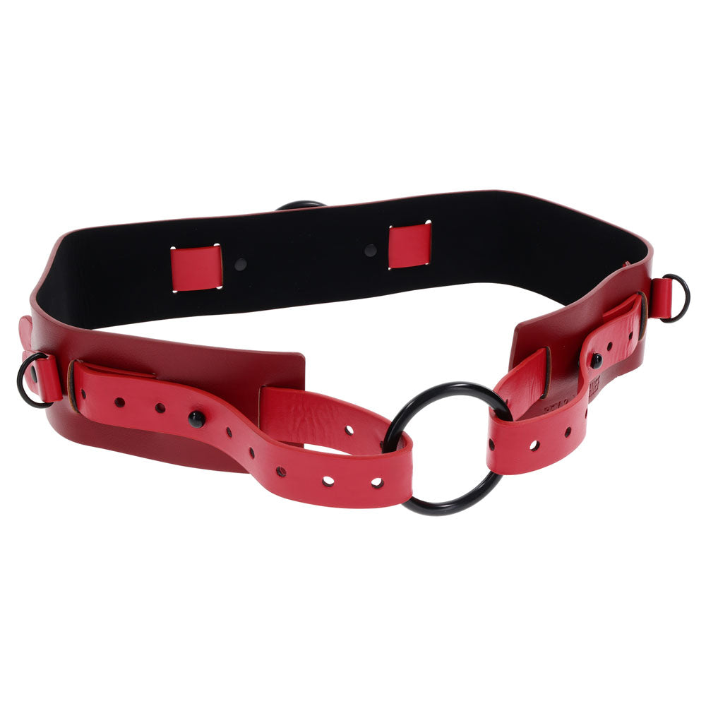 S&M Exs & Ohs Bound and Belted Adjustable Belt 31-42.5 Inches Rope