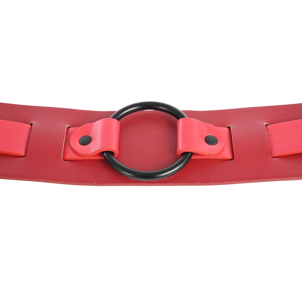 S&M Exs & Ohs Bound and Belted Adjustable Belt 31-42.5 Inches Rope