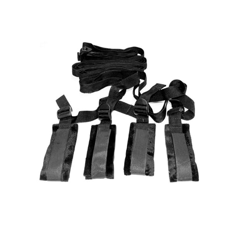 Sex & Mischief Bed Bondage Restraint Kit with 1.5m Straps Restraints