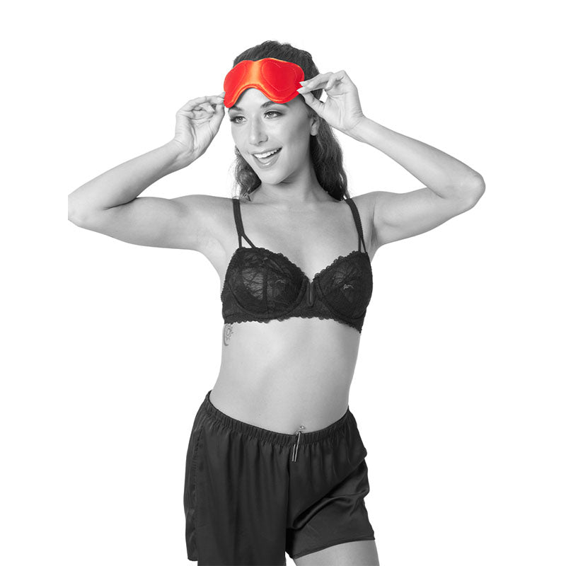 Sex & Mischief Amor – Padded Satin Blindfold Sensory Accessory > Bondage Gear > Blindfolds