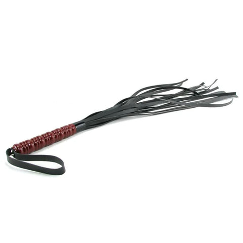 Sex and Mischief Mahogany Flogger for Intimate Adventures > Bondage Gear > Whips & Floggers