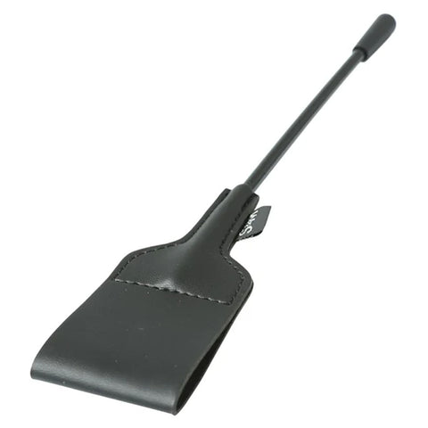 Sex & Mischief Riding Crop 12 Inch Vegan Leather Crop Whips & Paddles