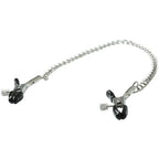 Sex and Mischief Chained Nipple Clamps – Adjustable Rubber-Tipped Nipple Clamps > Sex Toys > Nipple Clamps