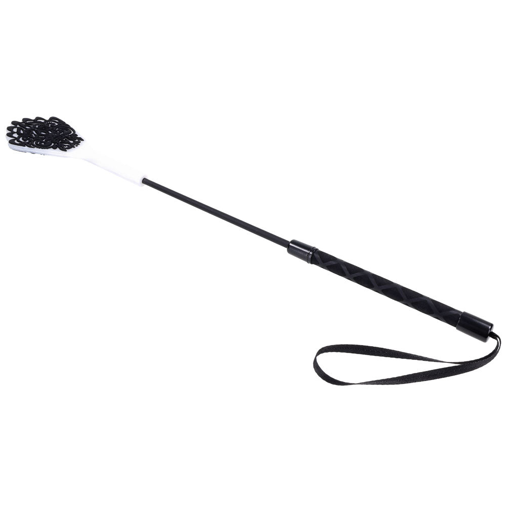 Lace Silicone Crop Whip 50cm for Bondage and Fetish Play > Bondage Gear > Whips