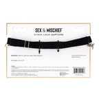 Sportsheets Chain Lace Garters Adjustable Fit Adult Accessory > Clothes > Lingerie Sets