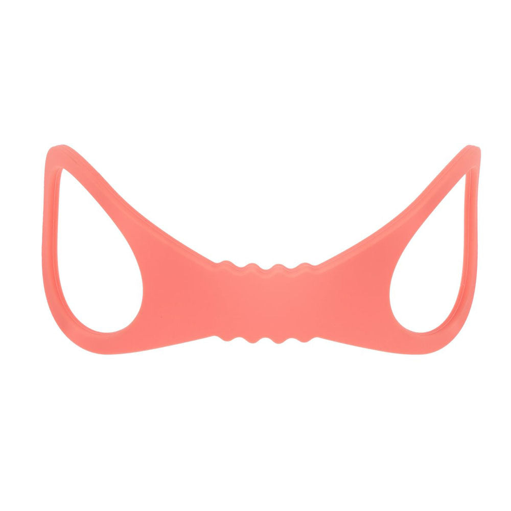 Peaches N Creame Silicone Cuffs (Orange) – Lightweight Restraints 11" > Bondage Gear > Restraints