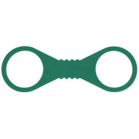 Sex & Mischief Indica Large Silicone Cuffs (Green) – Lightweight Flexible Large Restraints > Bondage Gear > Restraints