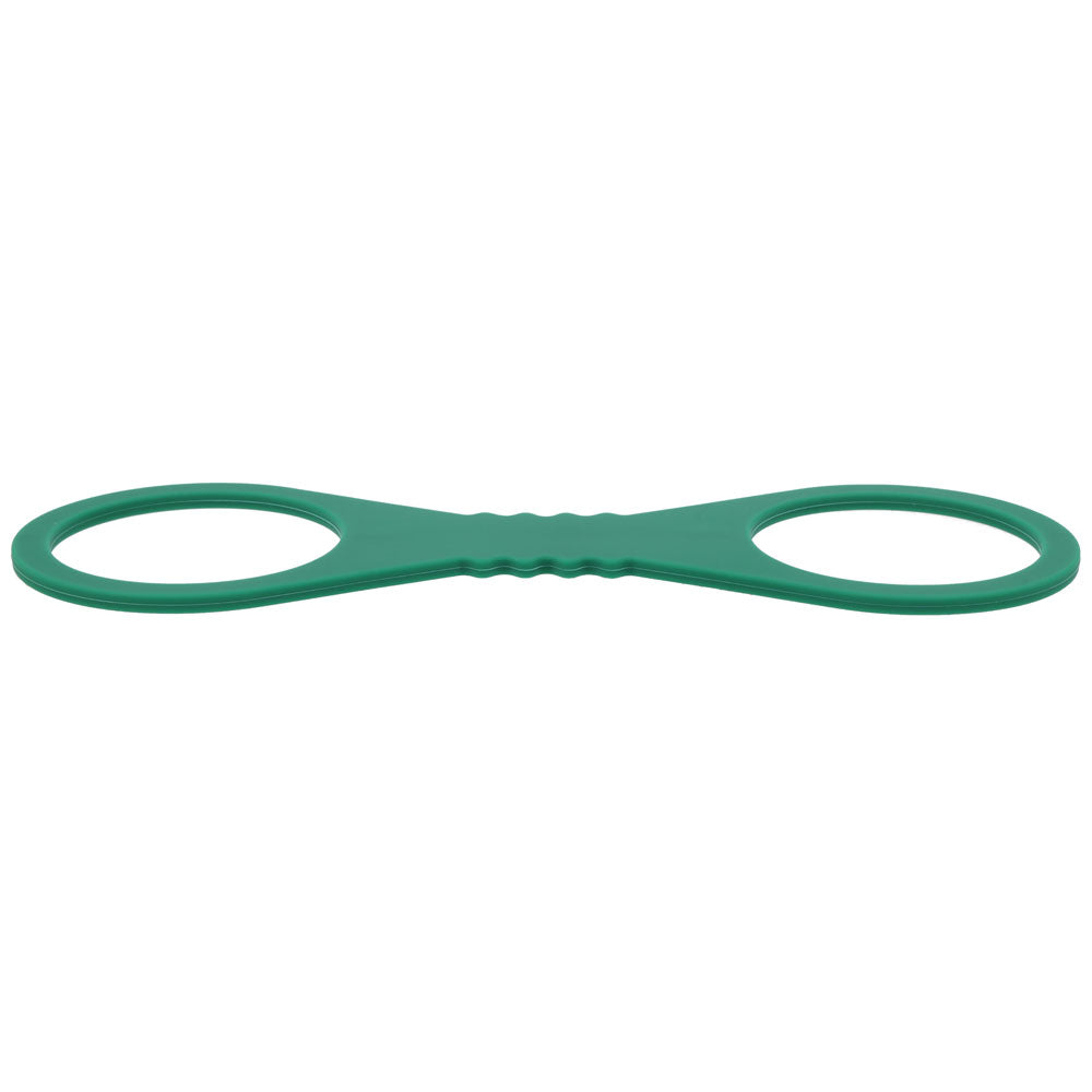 Sex & Mischief Indica Large Silicone Cuffs (Green) – Lightweight Flexible Large Restraints > Bondage Gear > Restraints