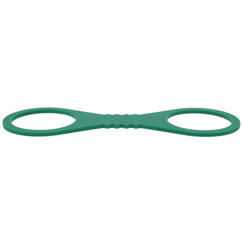 Sex & Mischief Indica Large Silicone Cuffs (Green) – Lightweight Flexible Large Restraints > Bondage Gear > Restraints