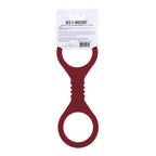 Sex & Mischief Enchanted Small Silicone Cuffs (Burgundy) – Small Silicone Restraints > Bondage Gear > Restraints