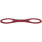 Sex & Mischief Enchanted Large Silicone Cuffs (Burgundy) – Large Silicone Restraints > Bondage Gear > Restraints