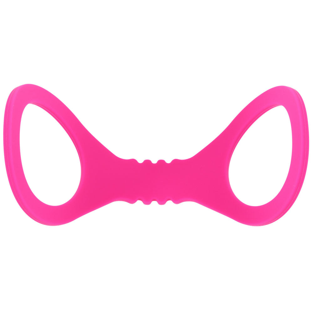 Sex & Mischief Small Hot Pink Silicone Cuffs – Small Restraints > Bondage Gear > Restraints