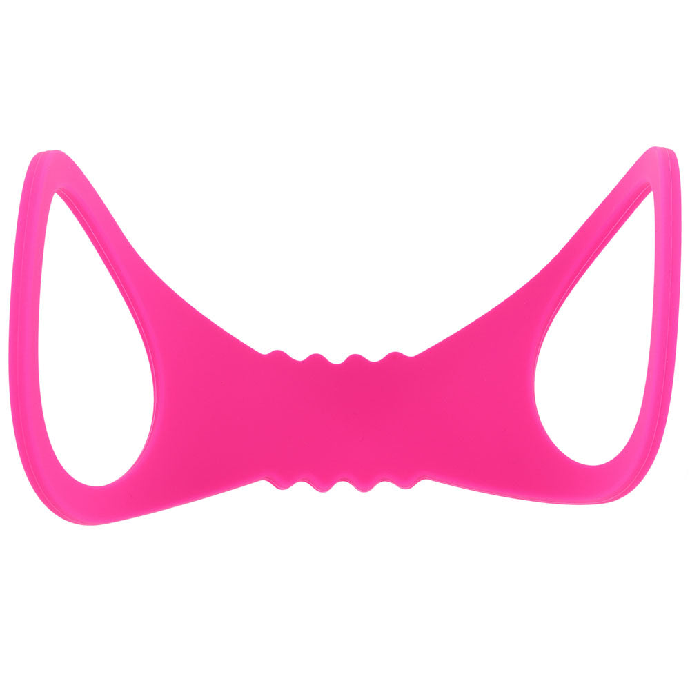 Sex & Mischief Large Hot Pink Silicone Cuffs – Large Restraints > Bondage Gear > Restraints
