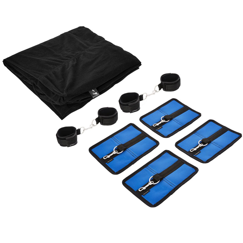 Sportsheets Queen Bed Restraint Play System – Bed Restraint > Bondage Gear > Bed Restraints