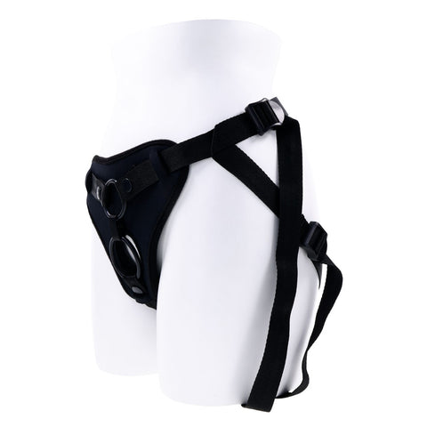 SPORTSHEETS Dual Desires Strap On 4 Way Adjustable Harness Harnesses & Strap-Ons