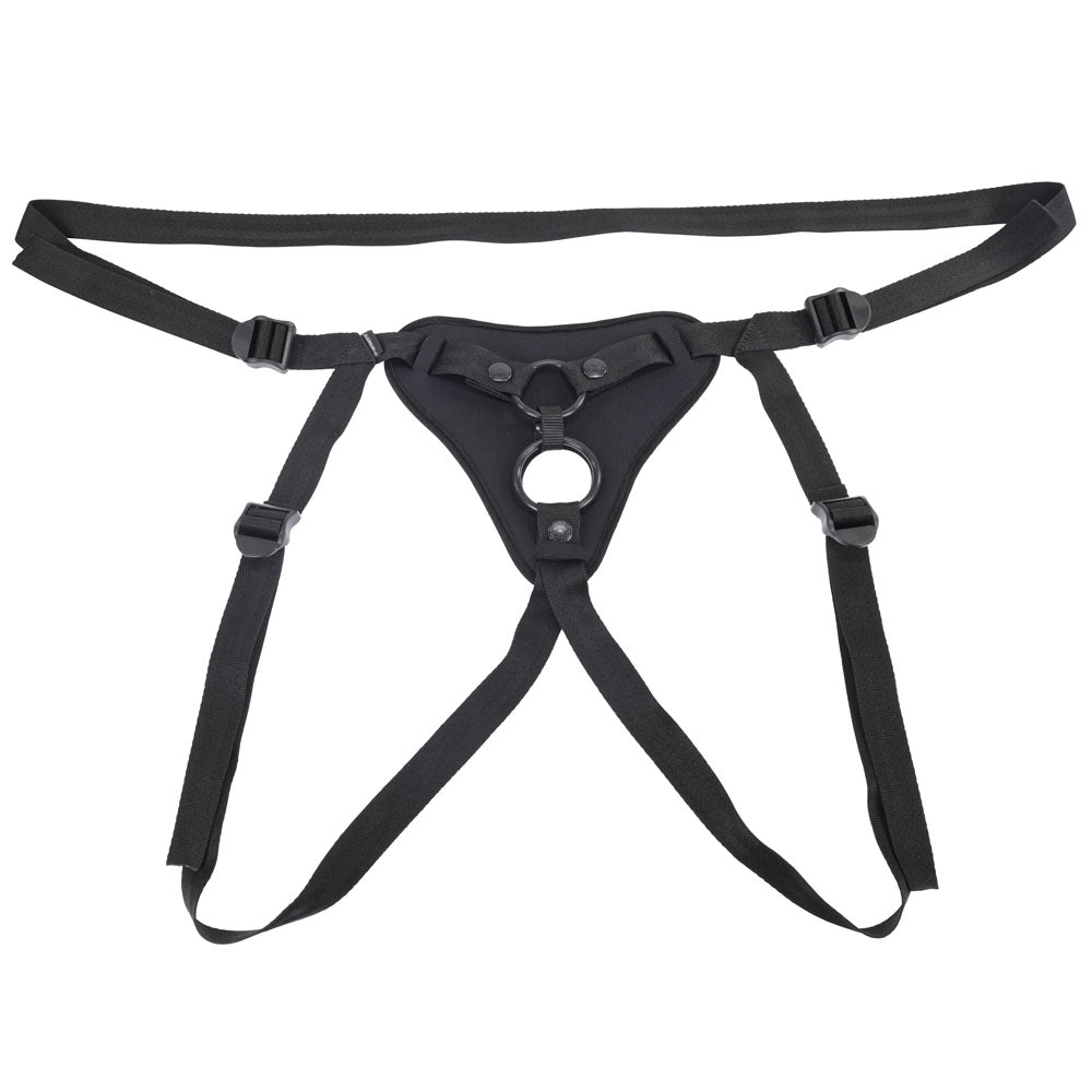 SPORTSHEETS Dual Desires Strap On 4 Way Adjustable Harness > Dildos > Strap On Harnesses Main image