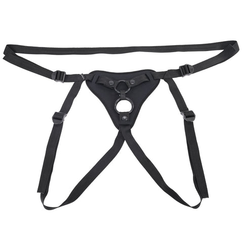 SPORTSHEETS Dual Desires Strap On 4 Way Adjustable Harness Harnesses & Strap-Ons
