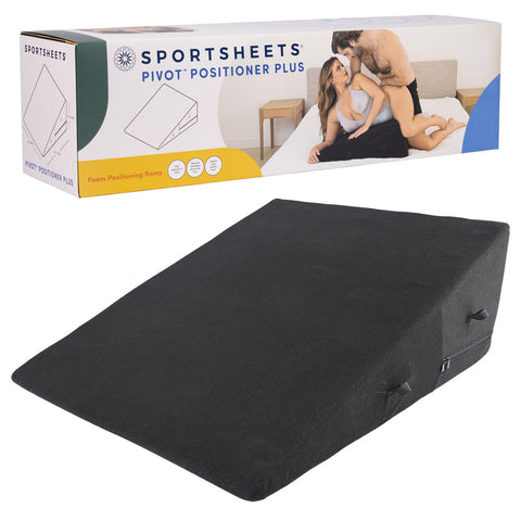 Pivot Positioner Plus - XL Foam Position Cushion Black Sex Positioners