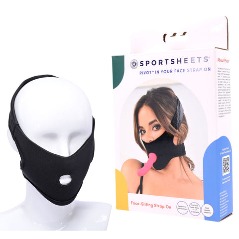 Pivot In Your Face Strap On - Face-Sitter Strap-On Harness Black STRAP-ONS