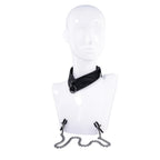 Sportsheets Velvet Noir Collar & Removable Clamps Neck and Nipple Restraints > Bondage Gear > Collars & Leashes