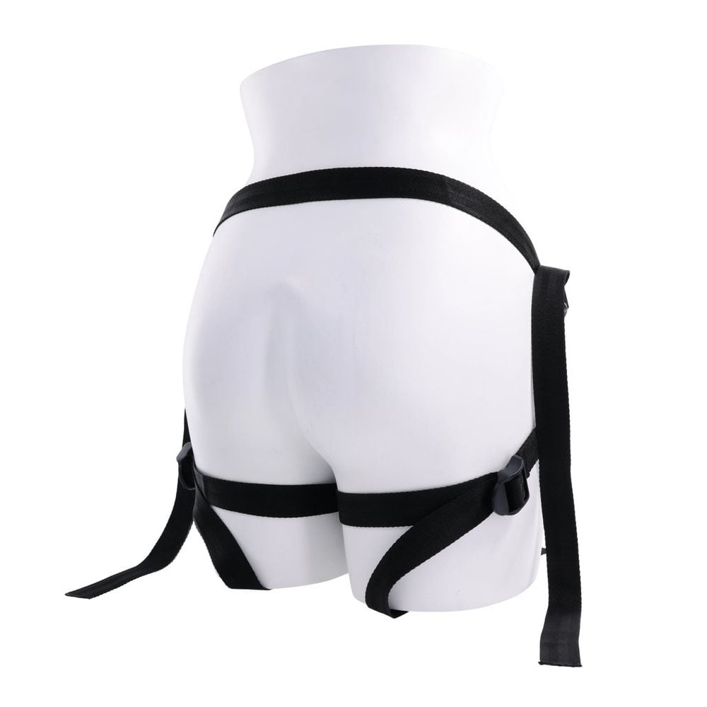 Sportsheets Velvet Noir Strap On Adjustable Strap-On Harness No Probe Included STRAP-ONS