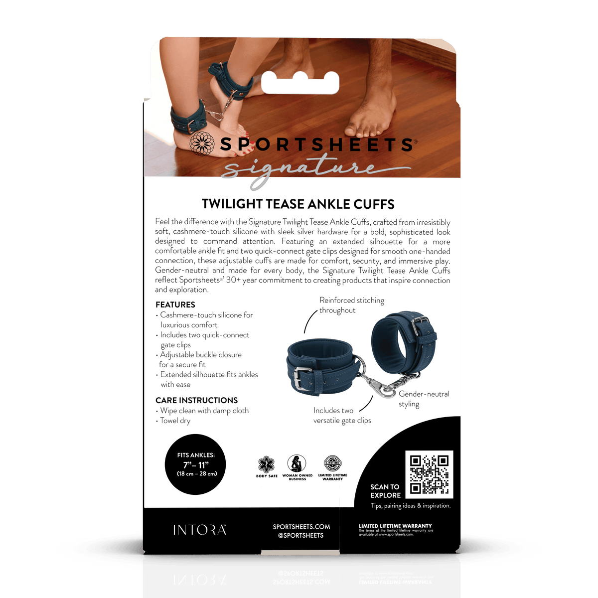 Signature Twilight Tease – Quick Connect Silicone Ankle Cuffs > Bondage Gear > Restraints