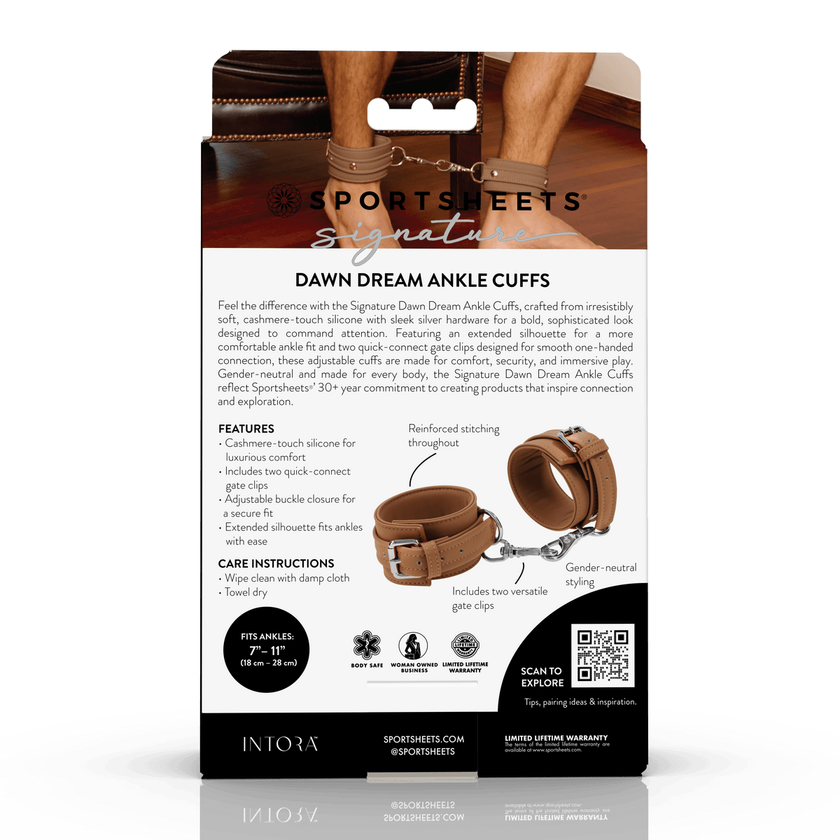 Signature Dawn Dream - Adjustable Quick Connect Ankle Cuffs > Bondage Gear > Restraints