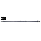 Sportsheets Signature Adjustable Spreader Bar – Silver Metal