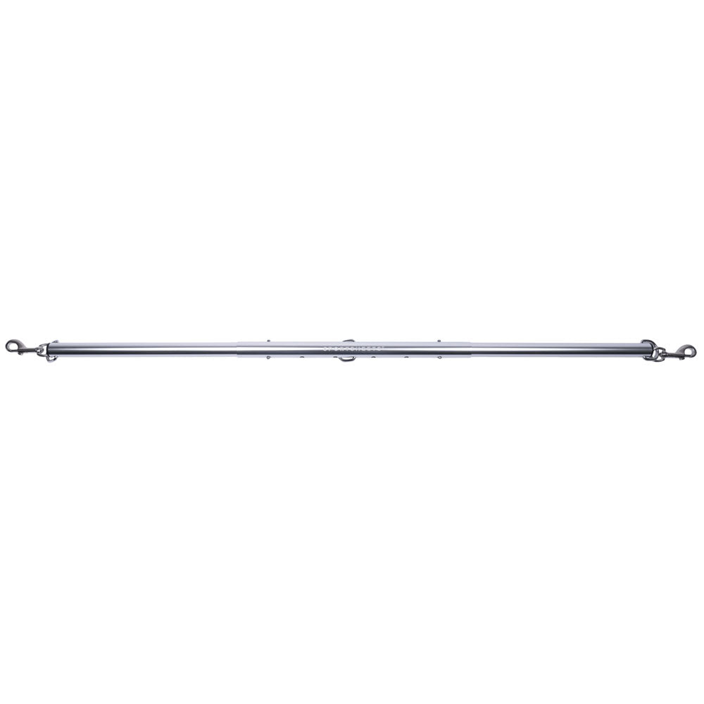 Sportsheets Signature Adjustable Spreader Bar – Silver Metal