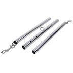 Sportsheets Signature Adjustable Spreader Bar – Silver Metal