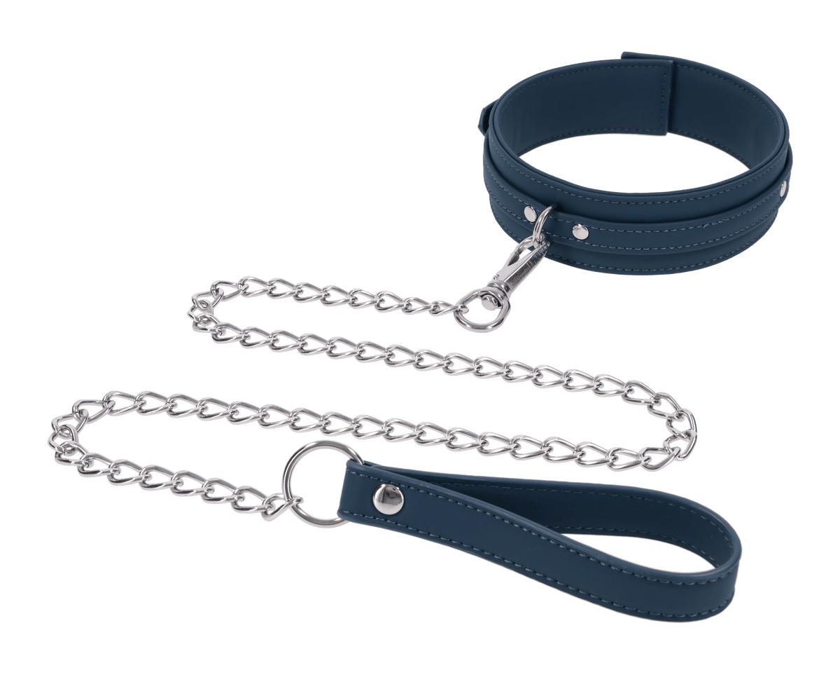 Signature Twilight Tease Silicone Collar With Detachable Leash > Bondage Gear > Collars & Leashes Main image