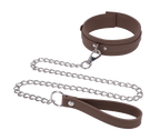 Signature Dawn Dream – Silicone Detachable Collar And Leash Brown > Bondage Gear > Collars & Leashes