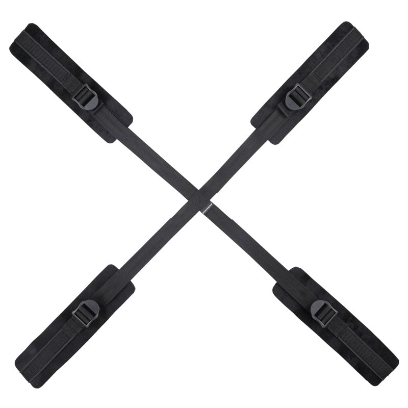Sex & Mischief Hog Tie with Adjustable Cuffs – Four-Point Restraint Bondage Set Secondary image