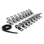Edge Body Zipper Clothes Pins – Set of 16 Sensation Clamps with Cord > Sex Toys > Nipple Clips