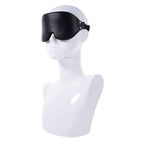Edge Lights Out Blindfold Eyemask Restraint – Faux Leather Sensory Play Accessory > Bondage Gear > Blindfolds