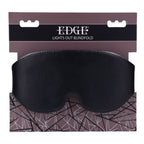 Edge Lights Out Blindfold Eyemask Restraint – Faux Leather Sensory Play Accessory > Bondage Gear > Blindfolds