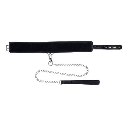 Edge Collar and Leash Neck Restraint with Heavy Duty Metal Leash > Bondage Gear > Restraints