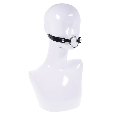 EDGE Interchangeable Ring Gag 3.5cm & 5.1cm Mouth Gag Restraint BONDAGE-TOYS