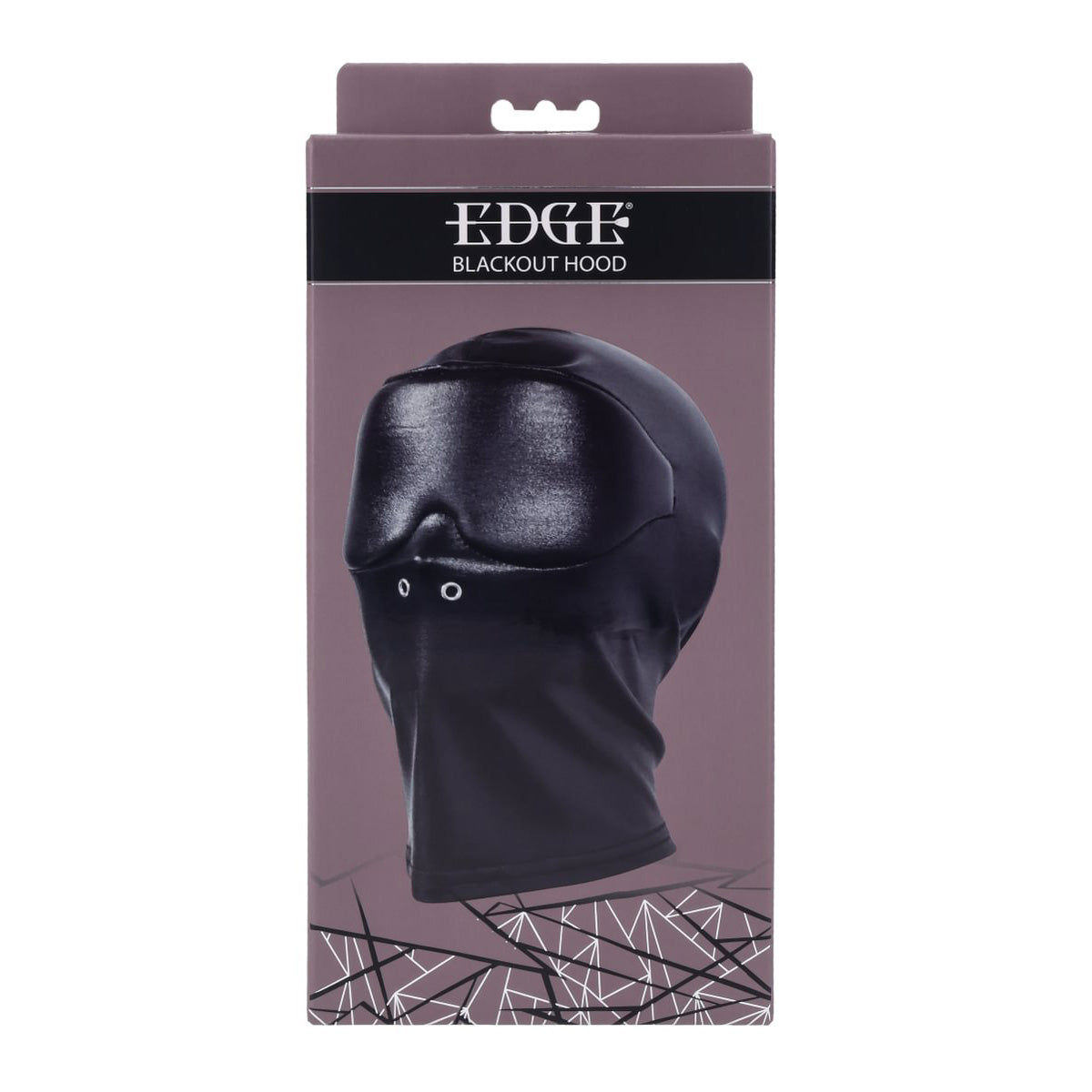 Edge Blackout Hood – Full-Coverage Hood Mask for Complete Sight Deprivation > Bondage Gear > Bondage Hoods